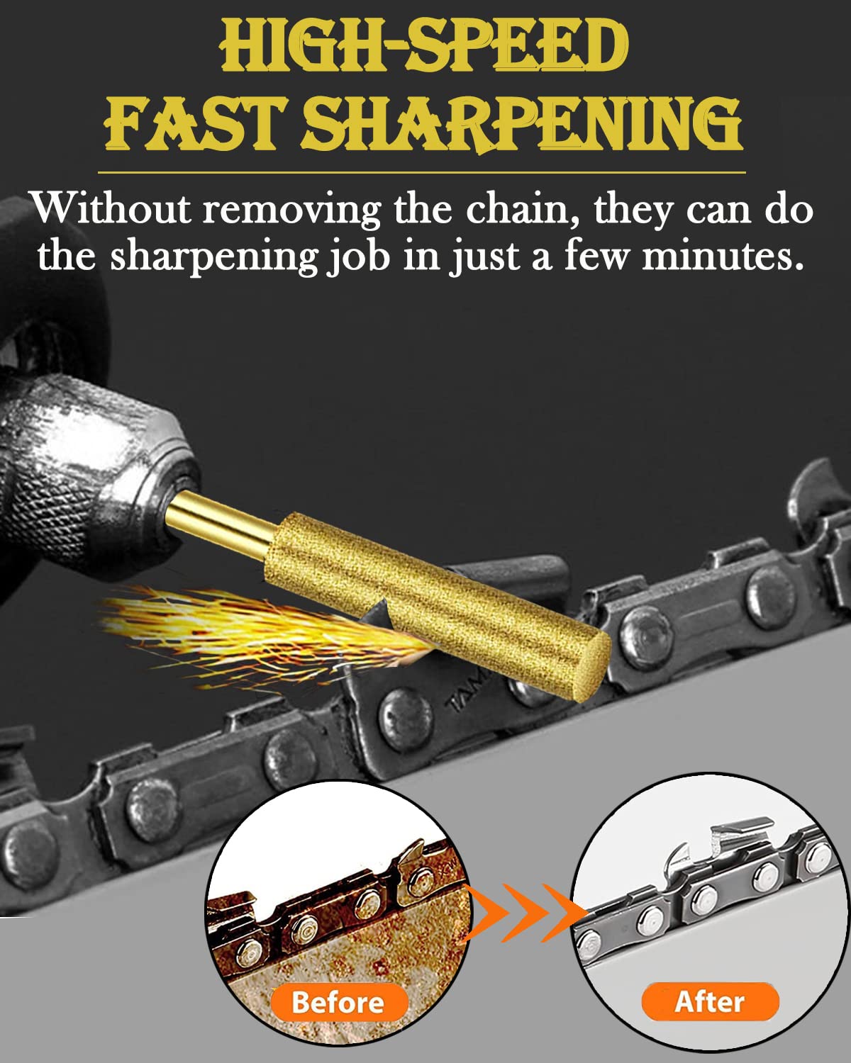 Shitime 3-16 inch diamond head suitable for fine-detail sharpening.