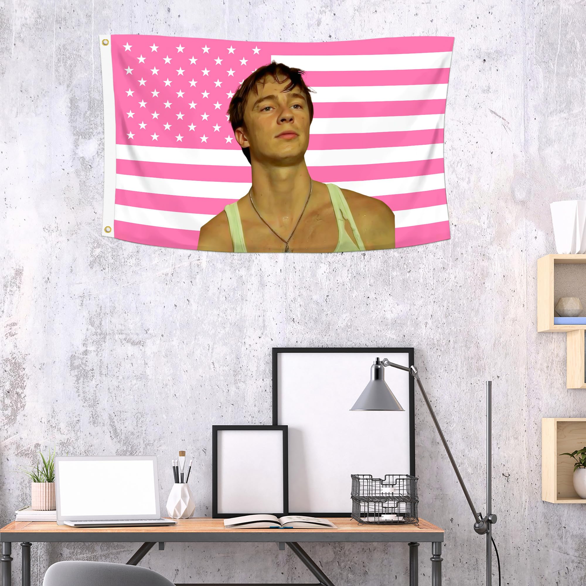 Shmbada Drew Starkey flag perfect for dorm rooms and bedrooms decor