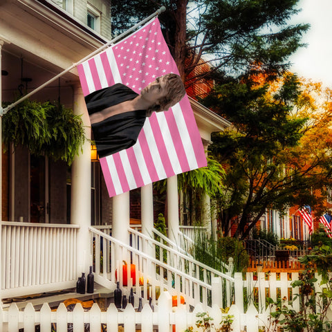 Shmbada Hayden flag designed for indoor outdoor use with fade-resistant colors.