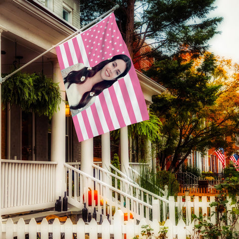 Shmbada LanaDel flag makes a gift for fans seeking bold decor.