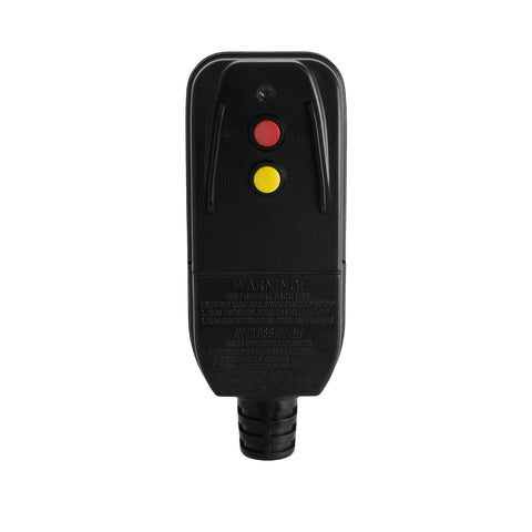 ShockGuard GFCI replacement plug assembly main image, ready for outdoor use