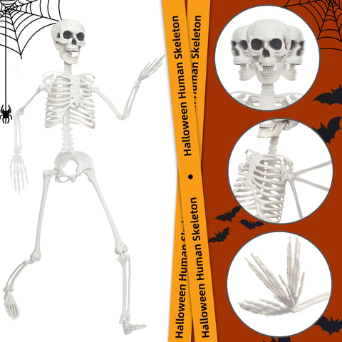 SHOCOSTO skeleton indoor outdoor decor for porch, yard, or garden.