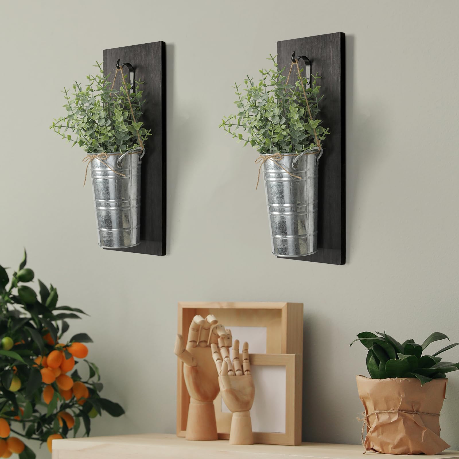 SHOHAYTO wall-hanging-hardware: quick, secure mounting for wall planters.