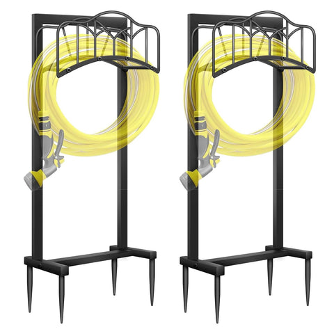 Shomextol 2-pack hose holder base supports long hoses with stable footing.