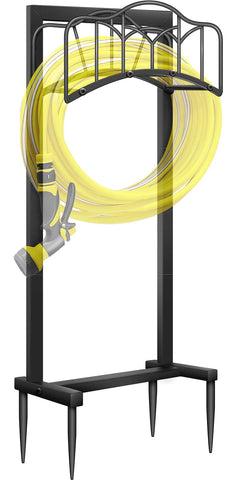 Shomextol garden-hose-holder-base-upgrade with four anchors for stability.