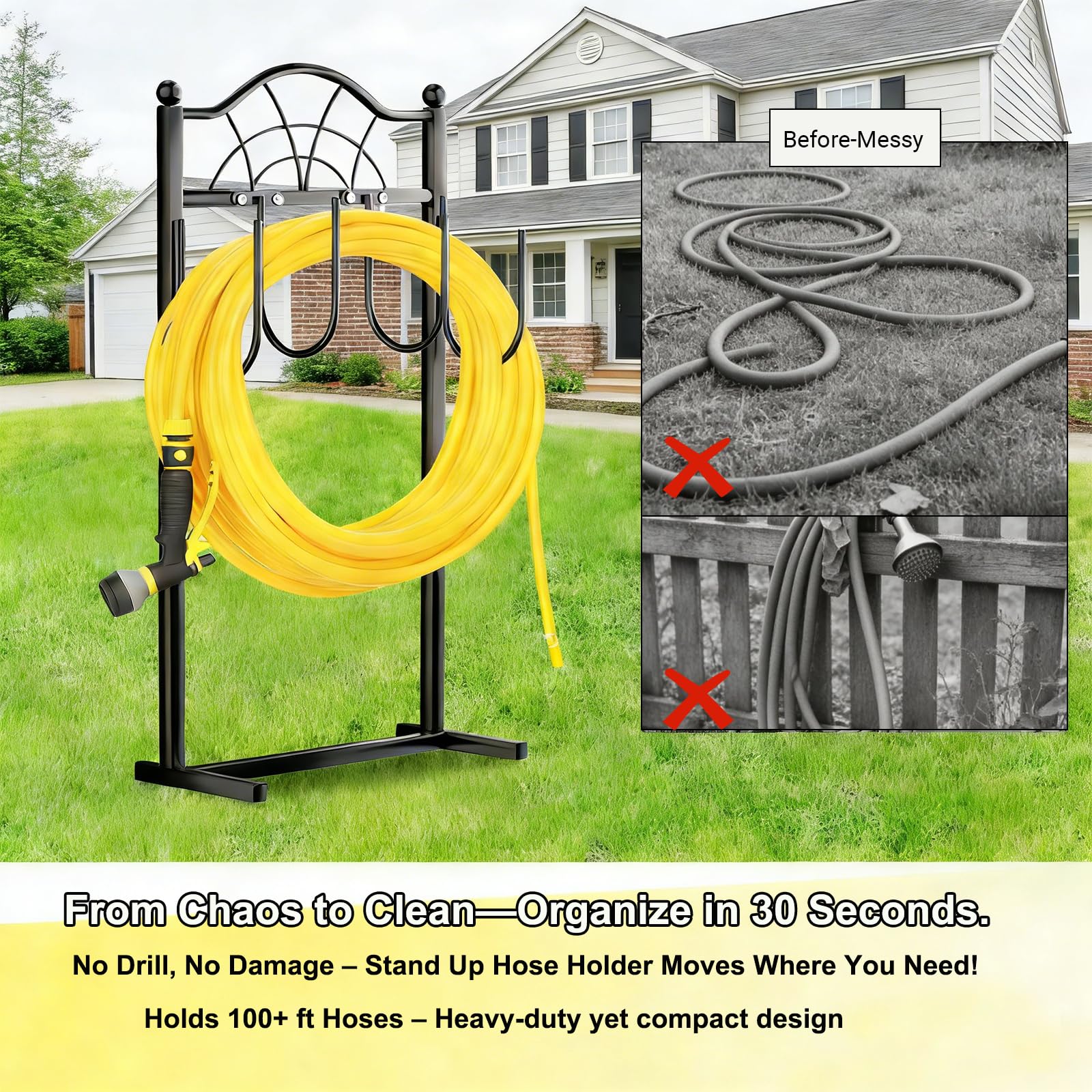 Shomextol tangle-resistant design prevents knots and kinks