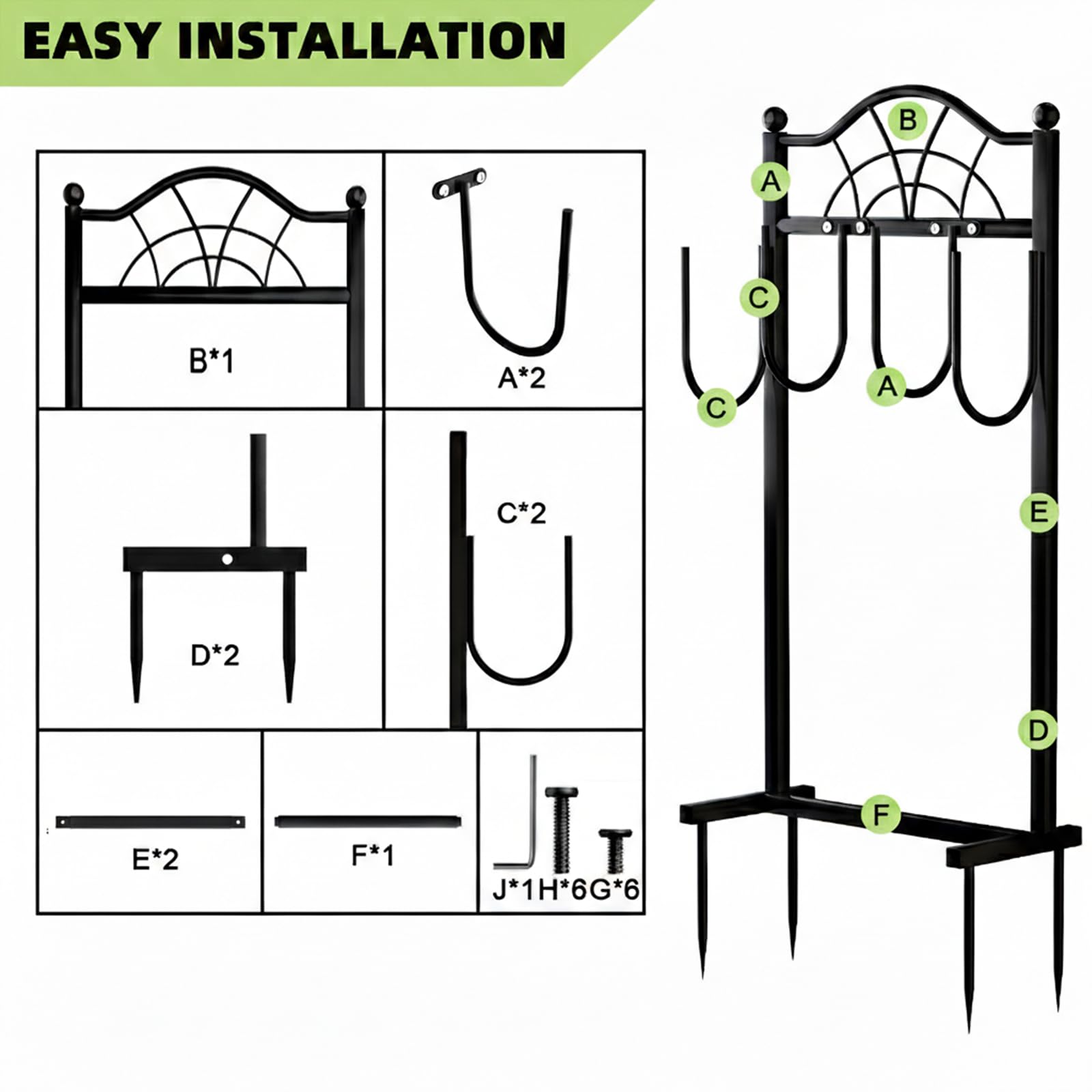 Shomextol tool-free assembly for quick setup and relocation