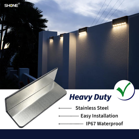 SHONELIGHTING easy-install light uses removable silicone glue to preserve surfaces