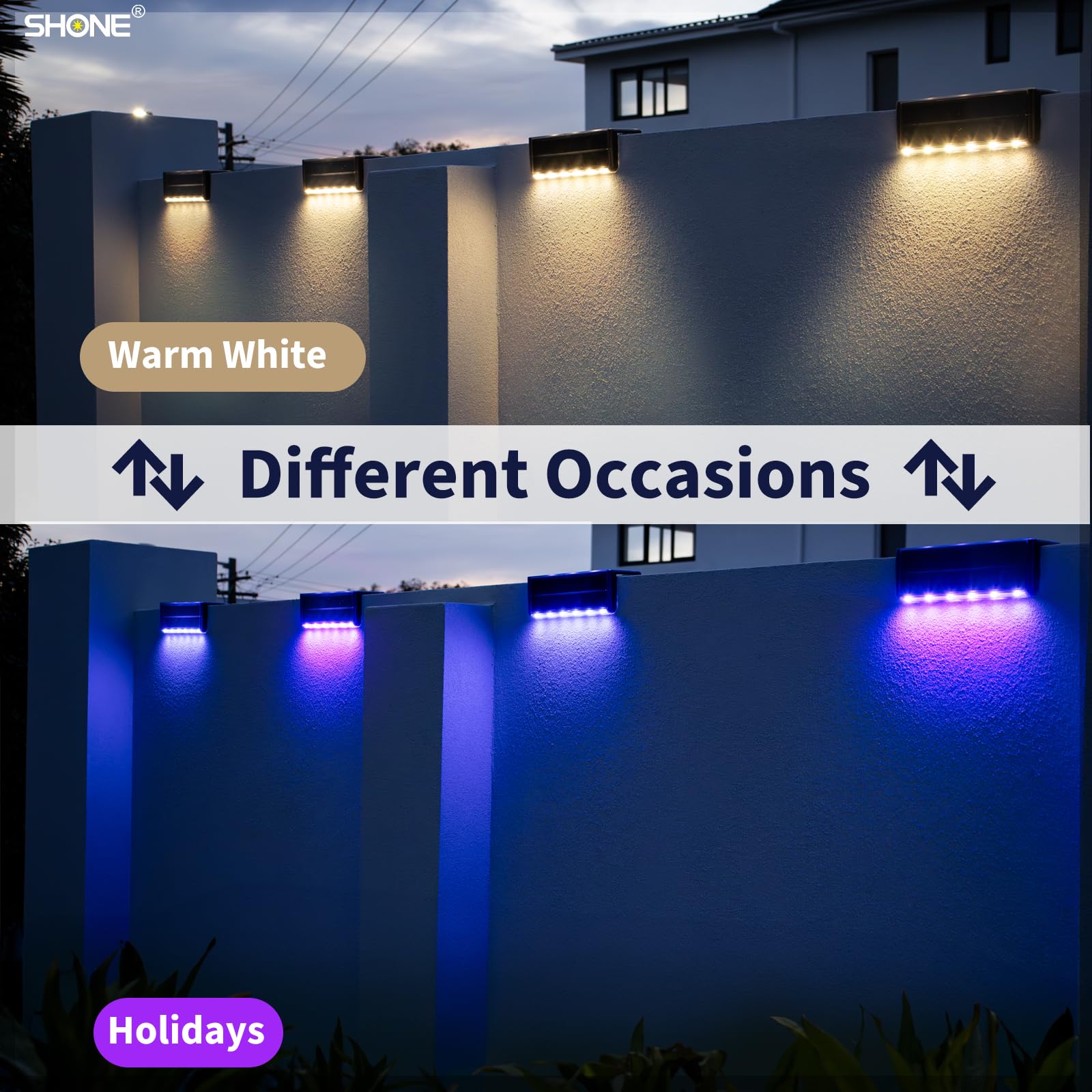 SHONELIGHTING IP67 waterproof design for year-round outdoor use
