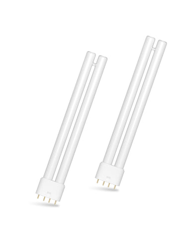 Shootingstar 2G11 18W bug zapper replacement bulb front view for indoor/outdoor use.