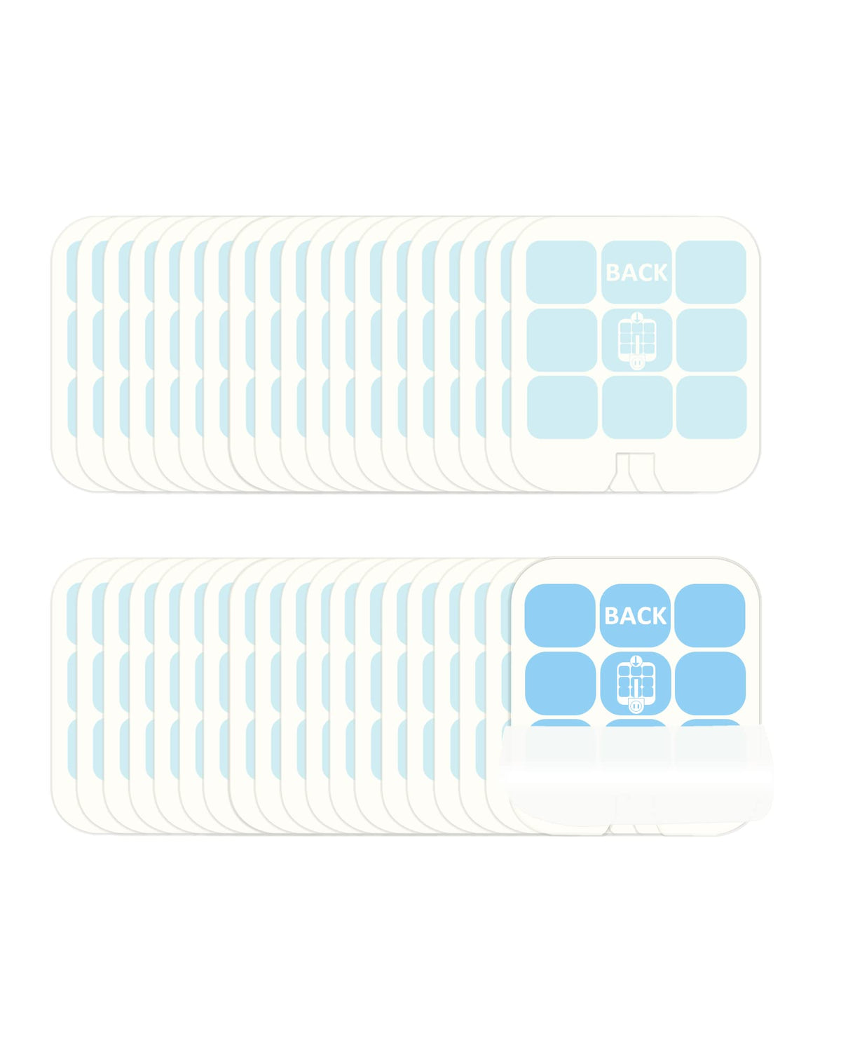 Shootingstar 40-pack refill glue cards with long-lasting adhesive for indoor traps.