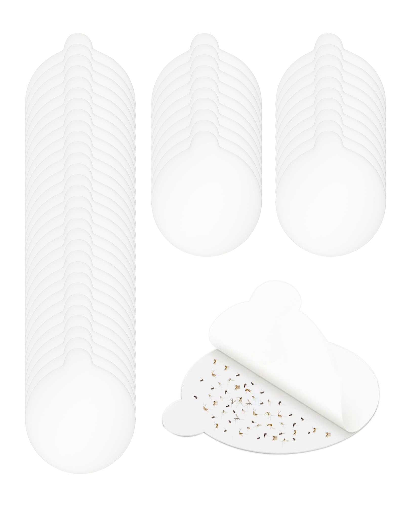 Shootingstar 50-pcs glue boards for 4.3-inch traps, strong capture of small flying insects.