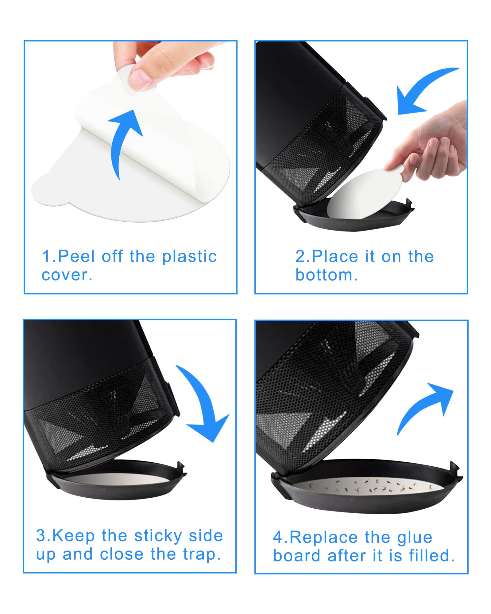 Shootingstar packaging of glue boards showing sealed protective cover.
