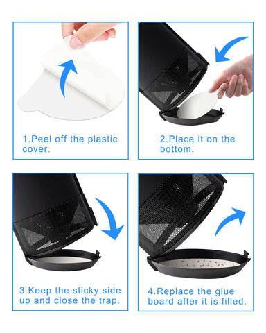 Shootingstar packaging of glue boards showing sealed protective cover.