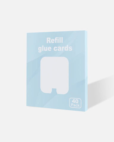 Shootingstar glue cards easy to insert into traps for quick setup.