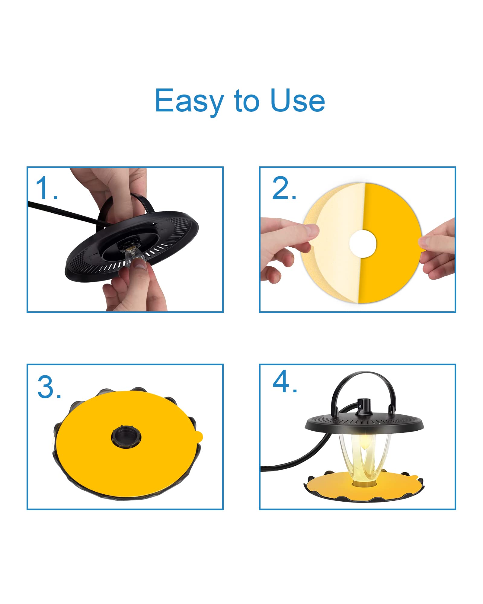 Shootingstar easy to install pest trap refill for DIY setup