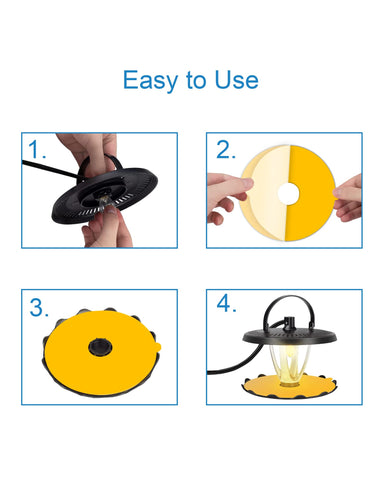 Shootingstar easy to install pest trap refill for DIY setup