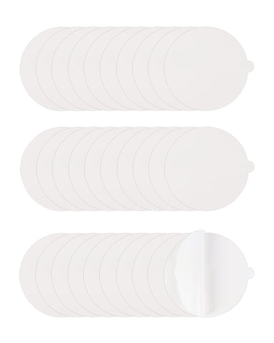 Shootingstar flea trap refill disc on a 7.1-inch round board for effective trapping.