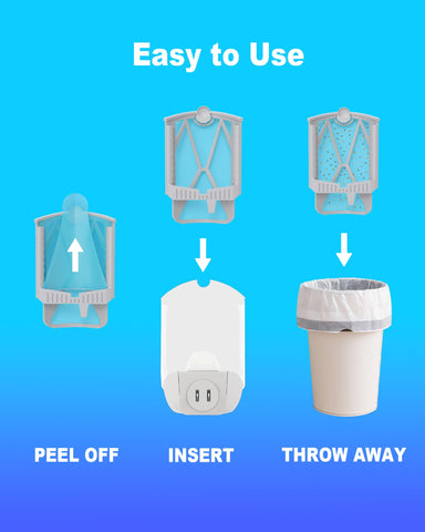 Shootingstar fruit-fly-trap refill helps reduce pantry pests.