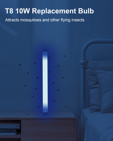 Shootingstar bulb lasts up to 3 months of continuous use for pest control.