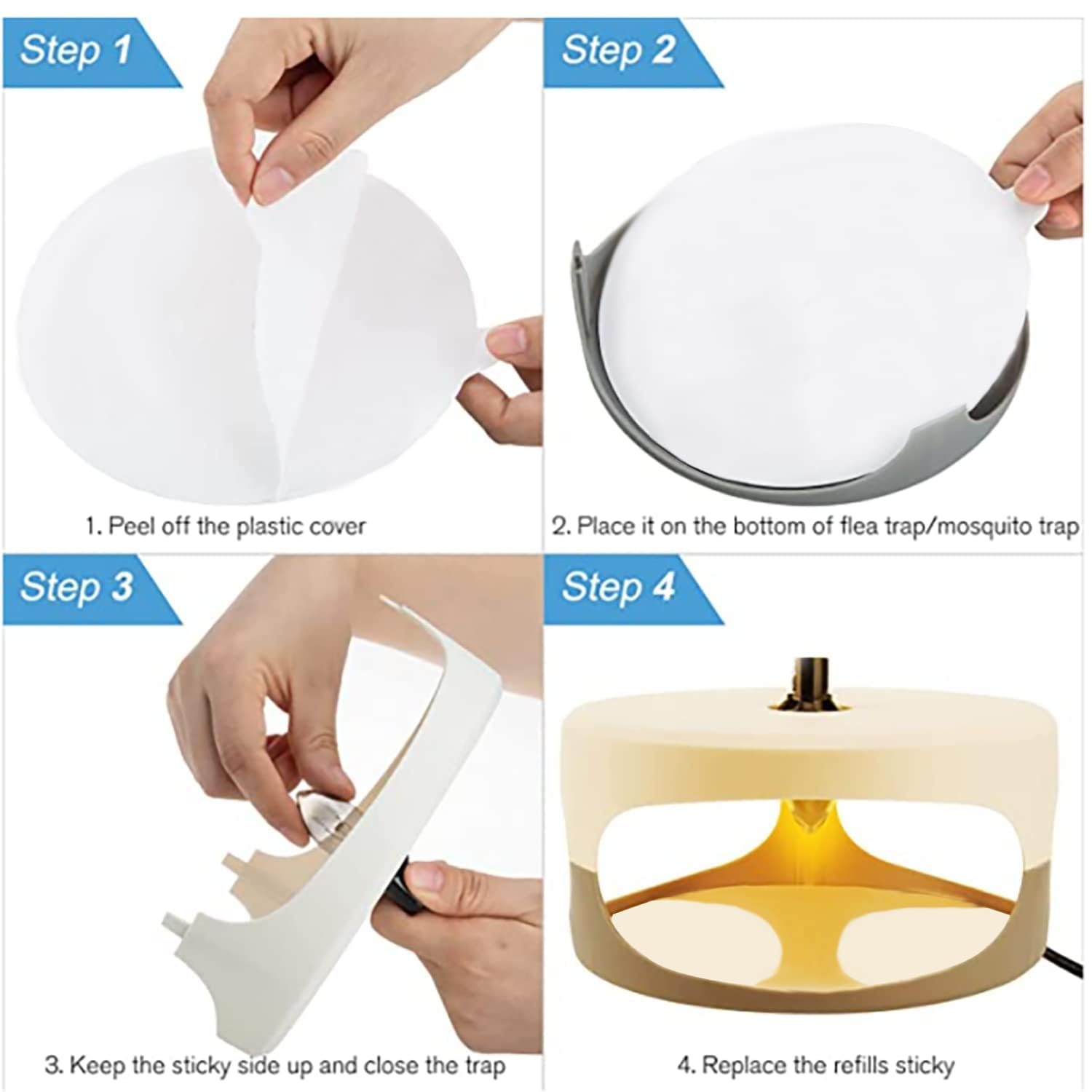 Shootingstar 12-pack refill discs for homes with pets.