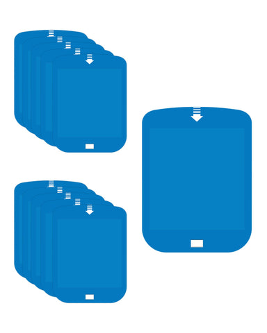 Shootingstar STEM blue light trap refill pads; easy installation and practical pest capture.