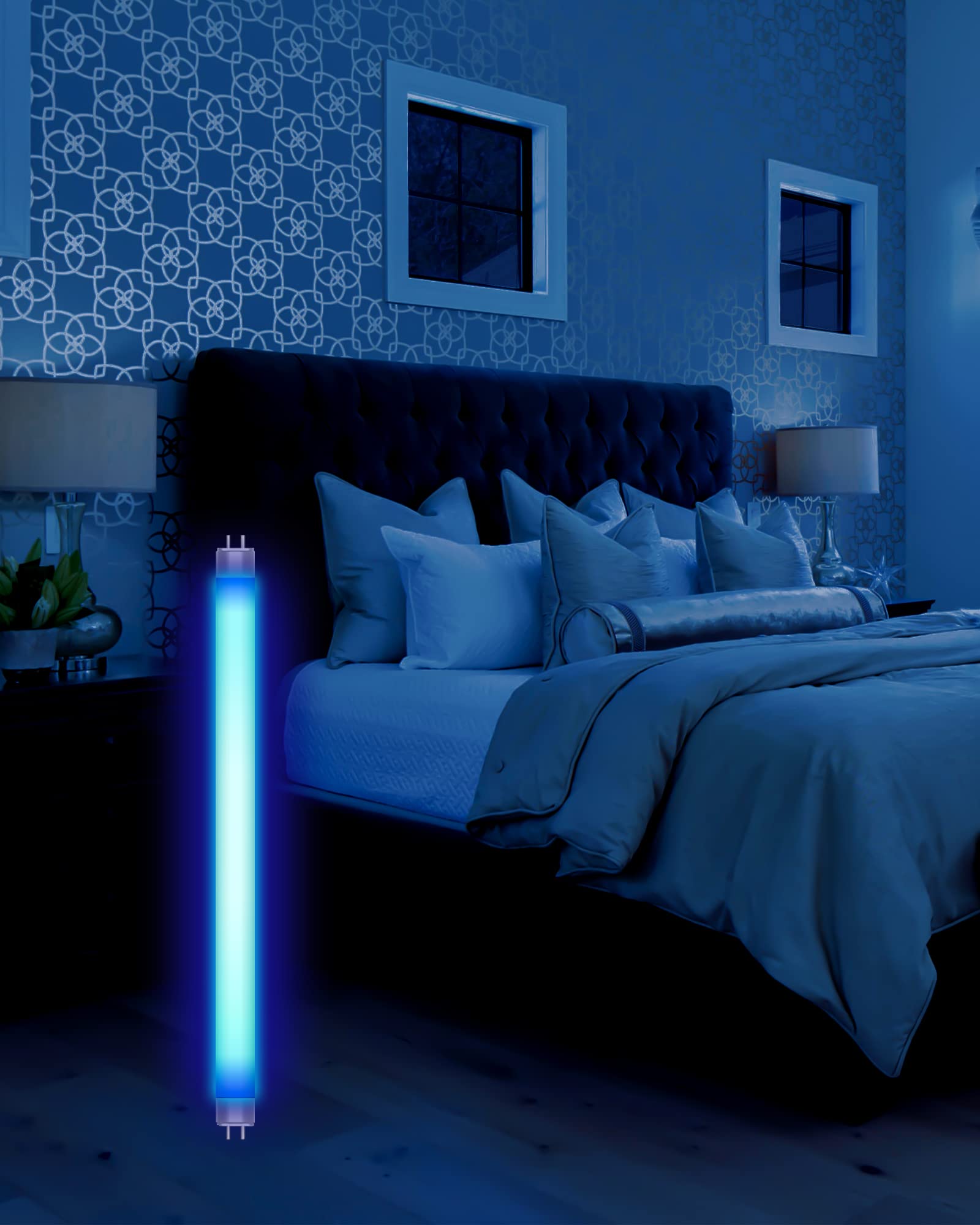 Porch or patio use: Shootingstar bulbs boost Dynatrap performance at dusk.