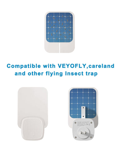 Shootingstar VEYOFLY-compatible glue cards shown, enabling seamless plug-in trap use.