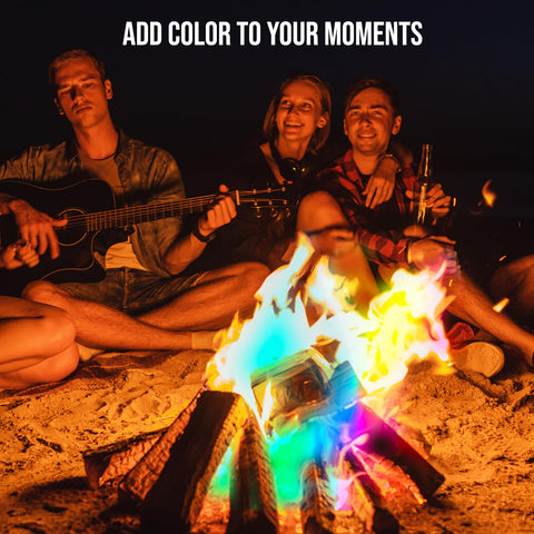 Shop Square Fire Dazzle easy toss for mess-free fire pit fun.