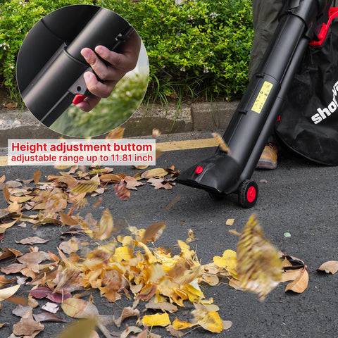 Shop-Vac 35l collection bag reduces trips and simplifies disposal.