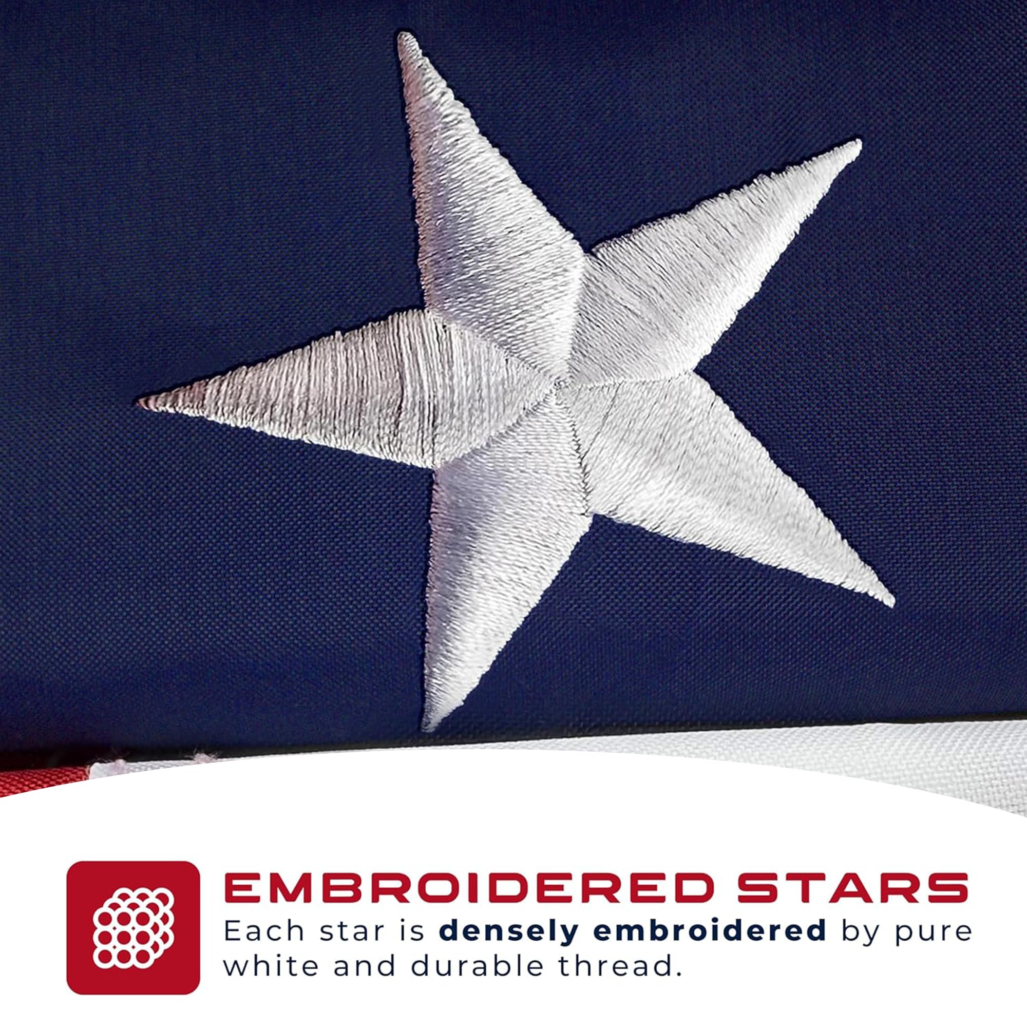 Shop72 flag with brass grommets for secure hanging