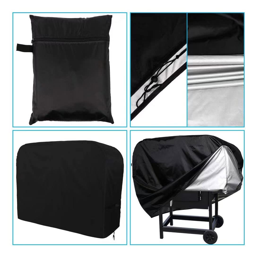 Shouken grill-cover-dimensions-32l-24w-43h fits most two to three burner grills