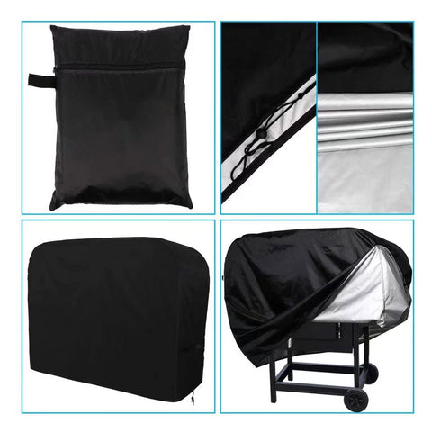 Shouken grill-cover-dimensions-32l-24w-43h fits most two to three burner grills