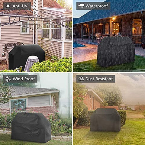 Shouken grill-cover-tear-resistant durable fabric withstands weather