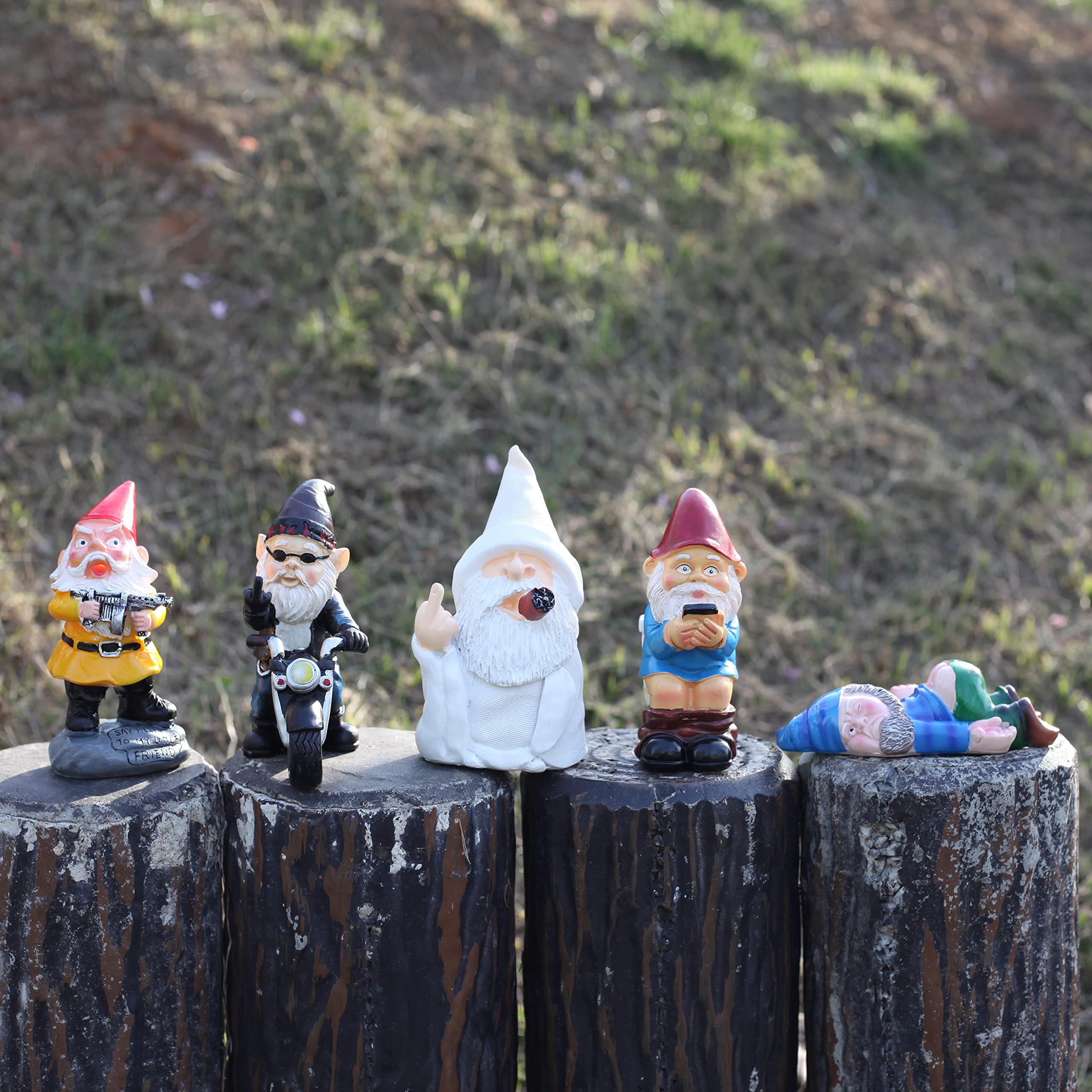 SHOWFEICAT indoor outdoor gnome placement for versatile decorating