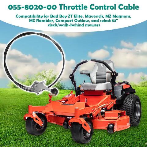 Showingo 52.5-inch cable length supports extended reach for control.
