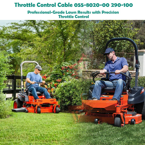 Showingo bad-boy-zt-elite-compatible throttle cable fits Bad Boy mowers.