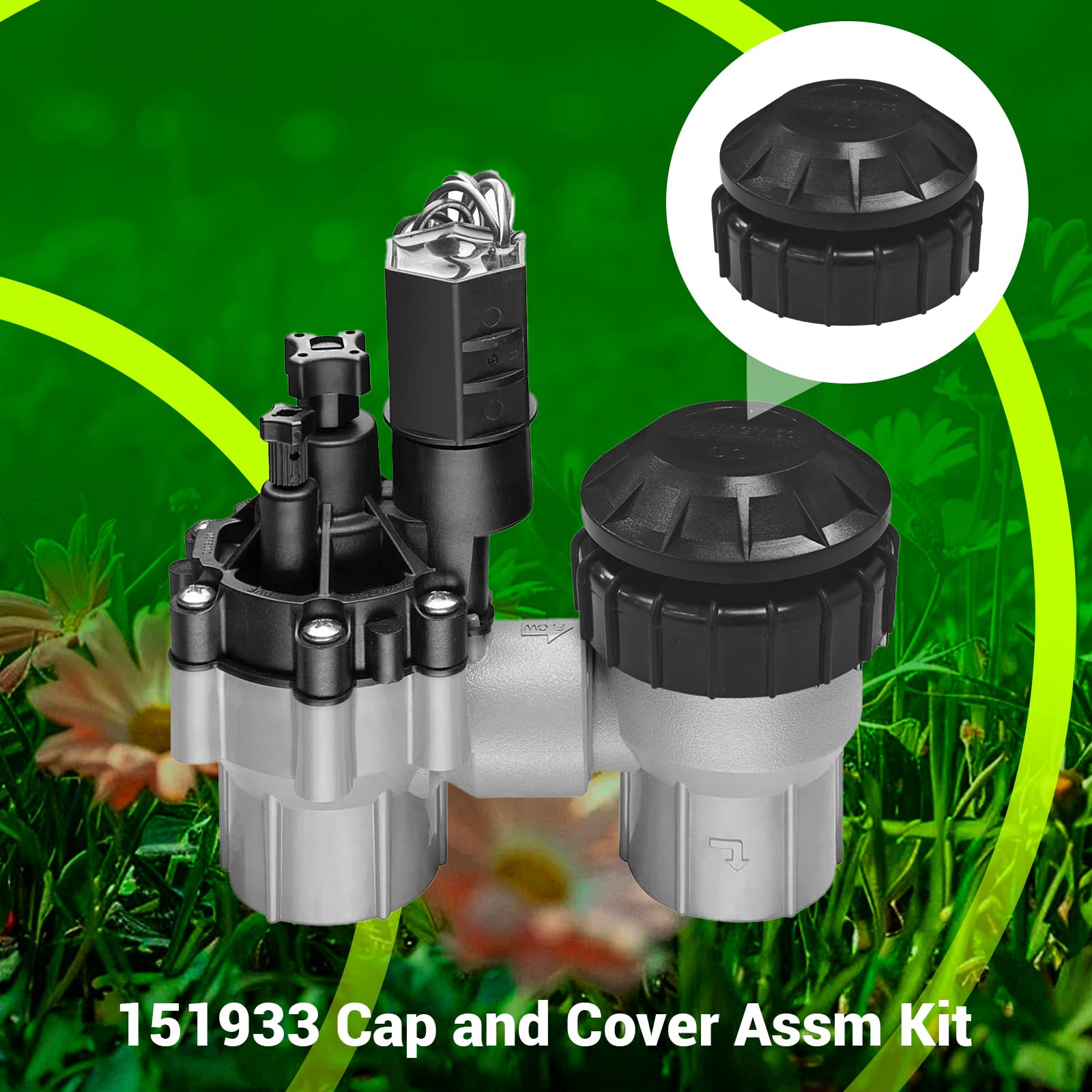 Showingo replacement cap helps prevent leaks from cracks in the valve cover