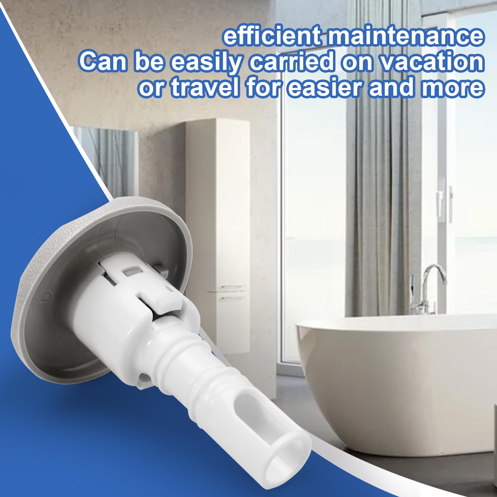 Showingo spa jets in use to enhance water flow and comfort