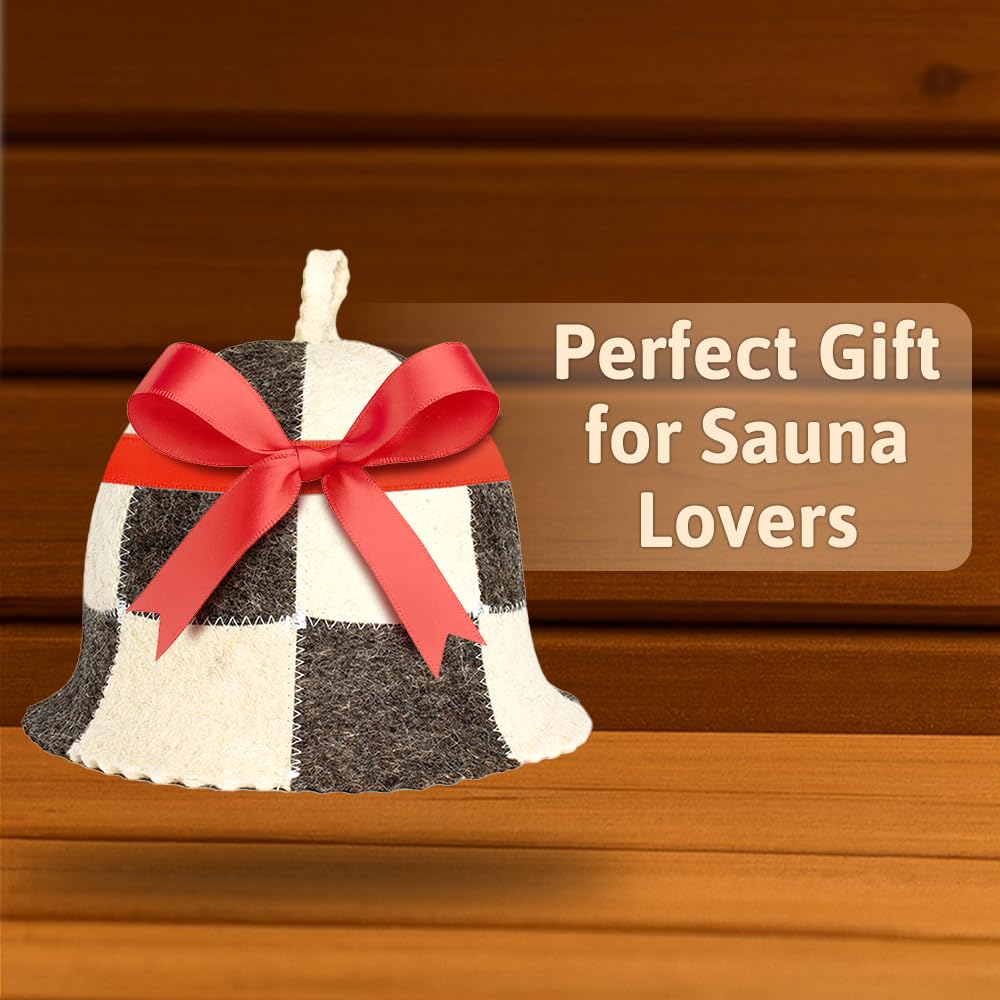 SHSH Trade Group gift-worthy sauna hat for sauna enthusiasts