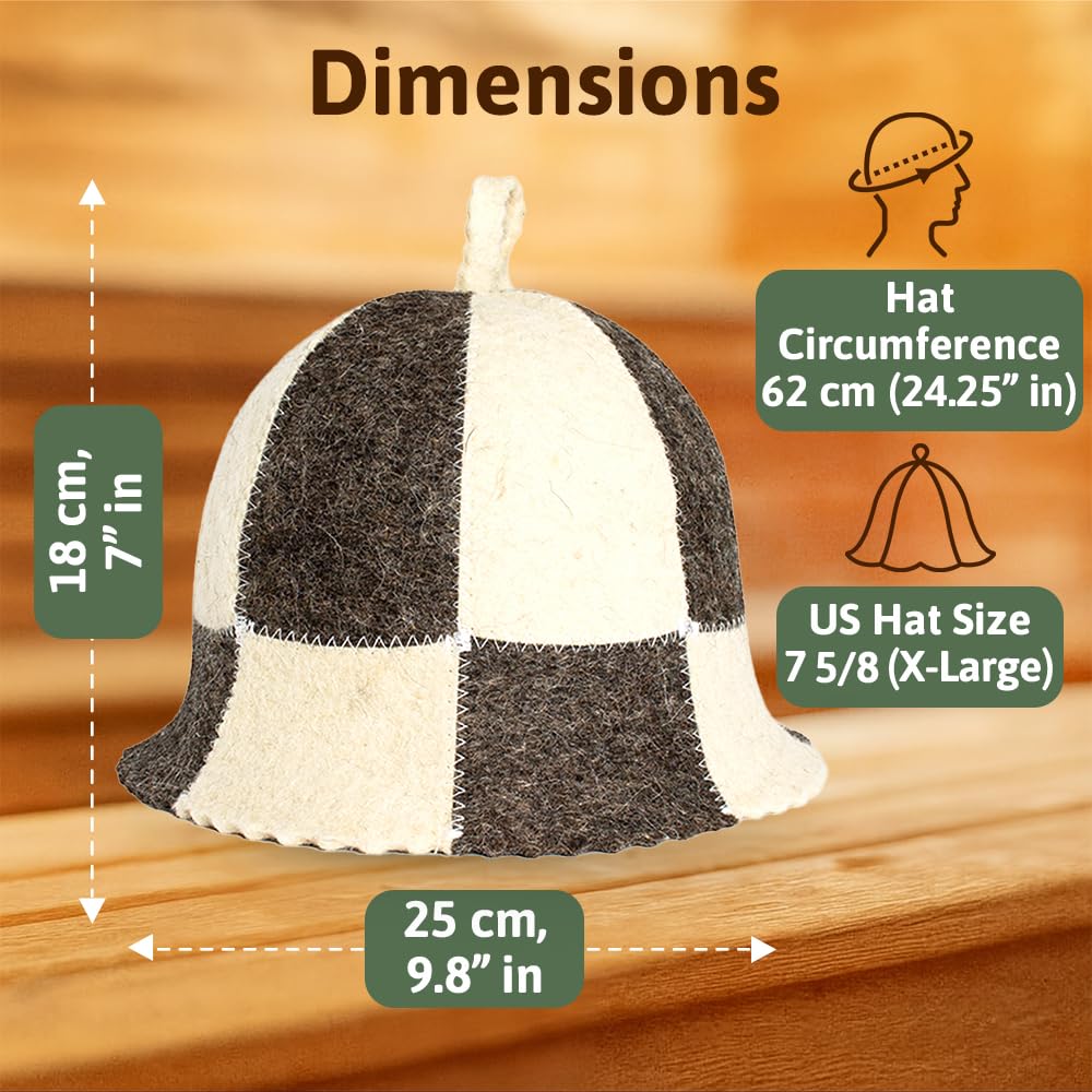 SHSH Trade Group unisex sauna cap suitable for men and women