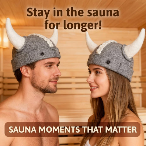 SHSH Viking Sauna Hat dimensions diagram showing 20 cm width and 15 cm height