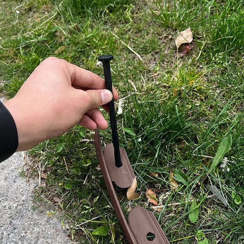 Shsyue durable PE material resists bending for long-lasting garden edging.
