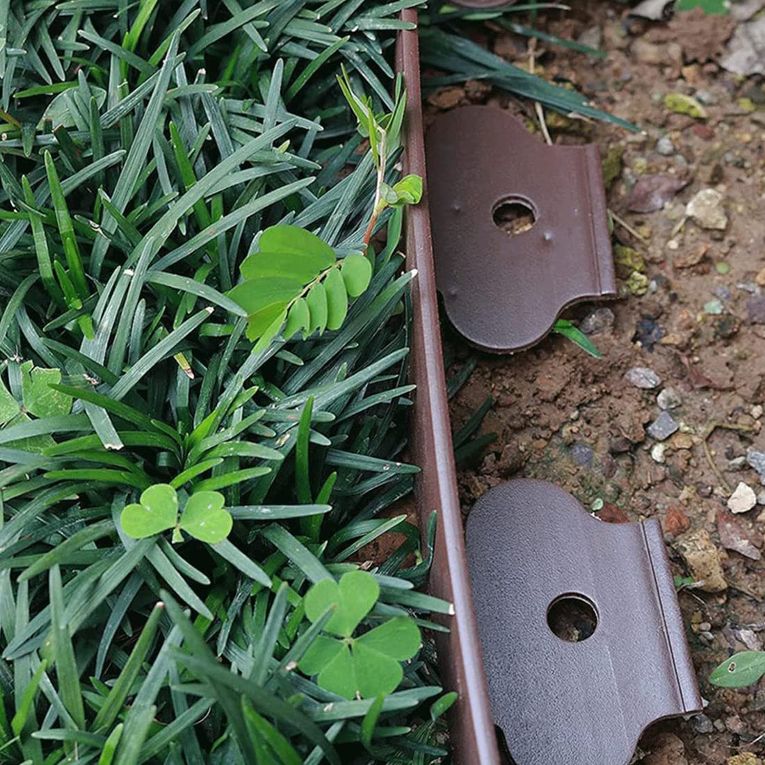 Shsyue 100pcs stakes included secure the border along beds and paths.