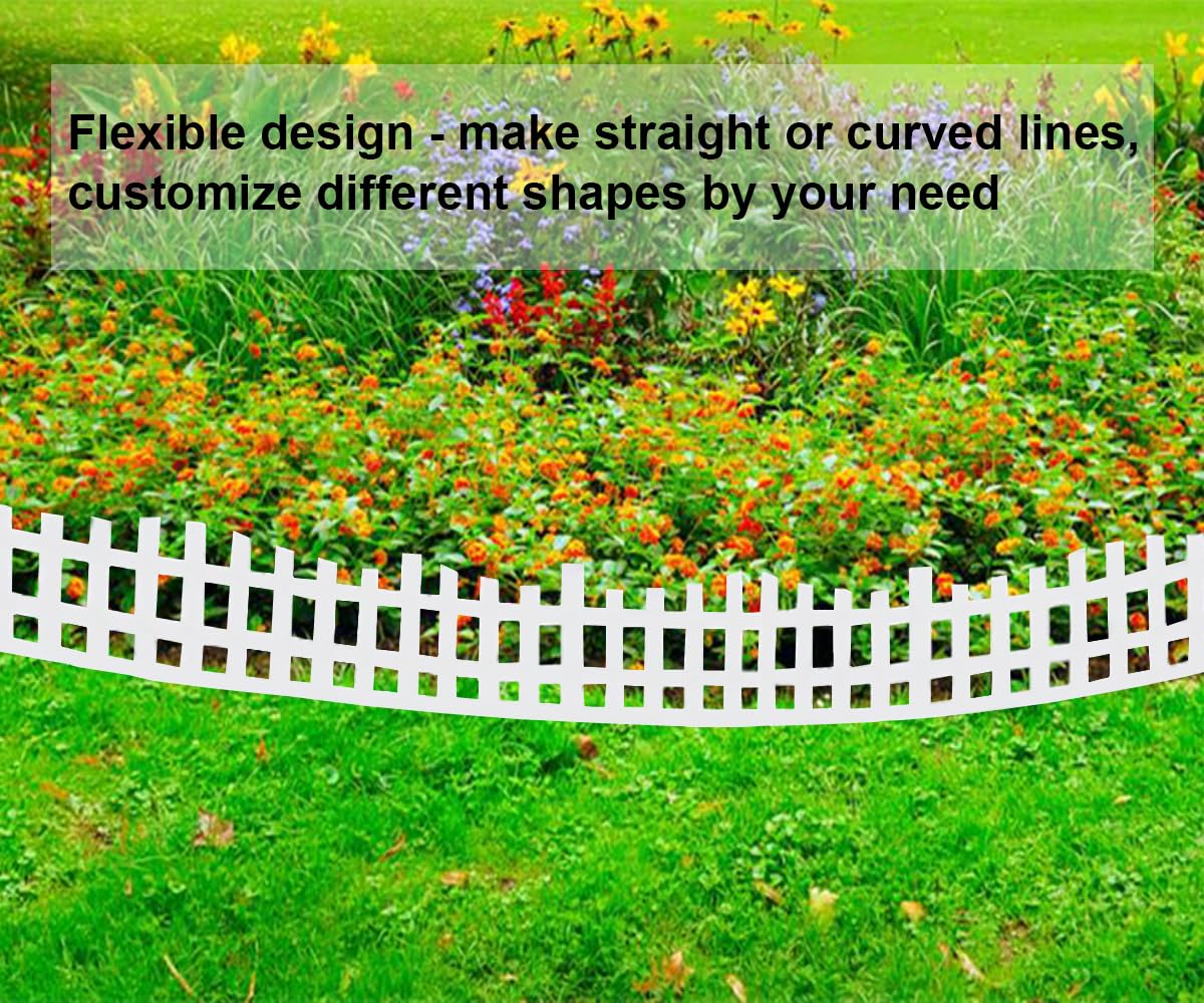 No-dig installation by SHSYUE makes garden borders easy.