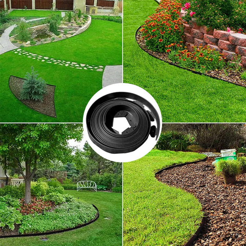 Shsyue edging on sloped ground with proper installation method
