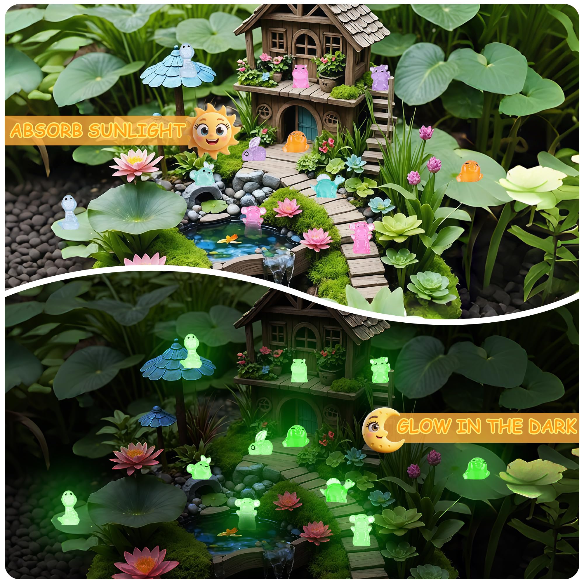 ShtNeeg 110-piece collection displayed for creative diorama projects.