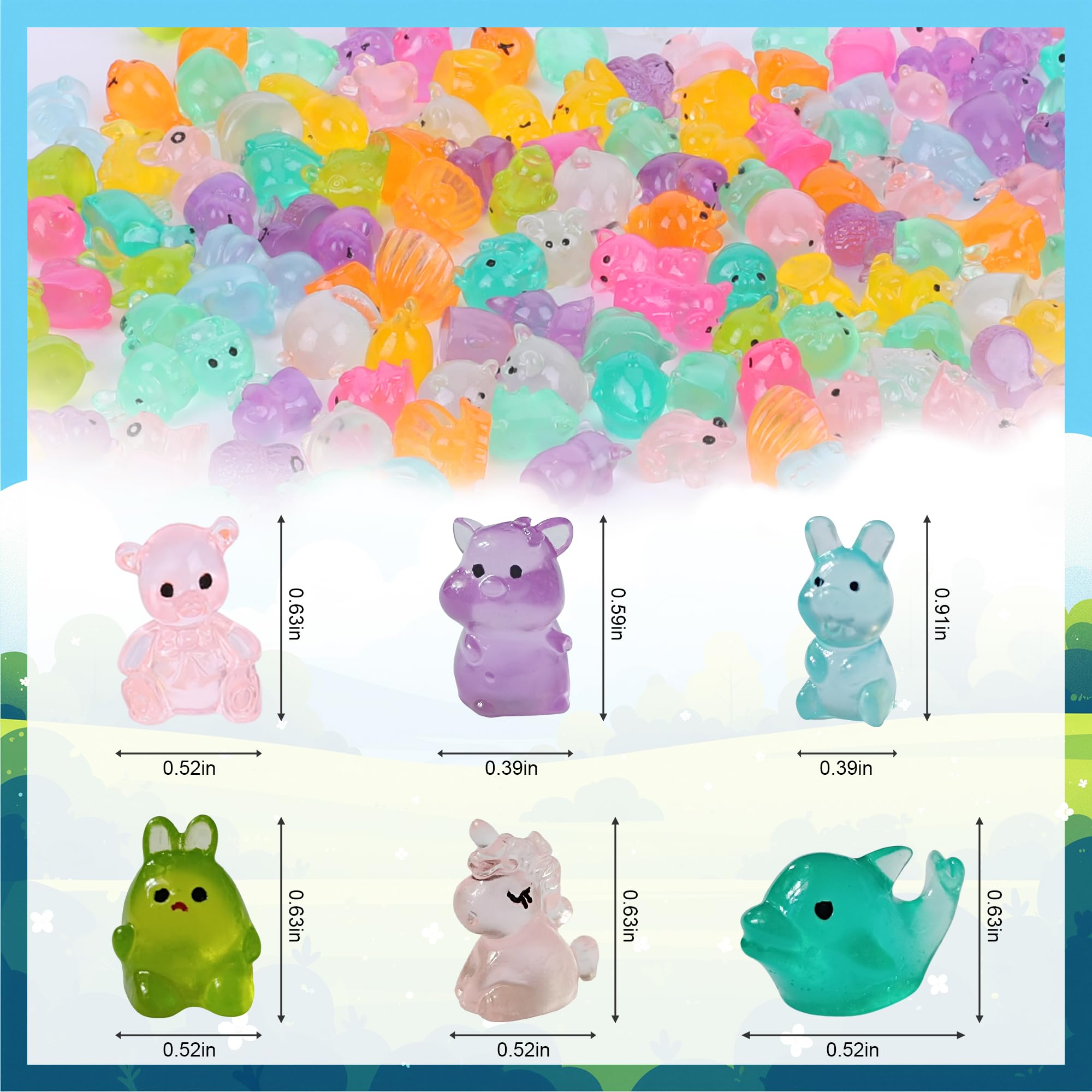 ShtNeeg eco-friendly resin material ensures durable, weather-ready mini figures.