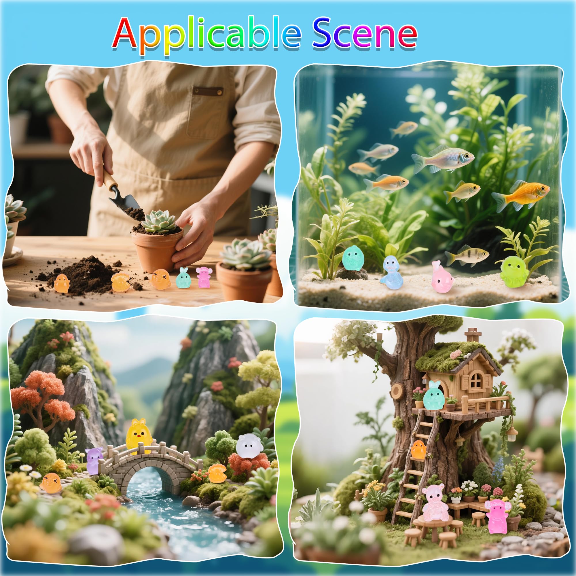 ShtNeeg fairy garden miniatures perfect for terrariums and decorative displays.