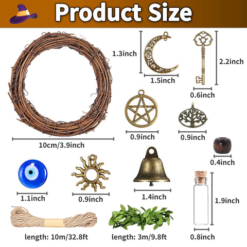 SHUANGART bells 1.5in diameter ideal for hanging decorations